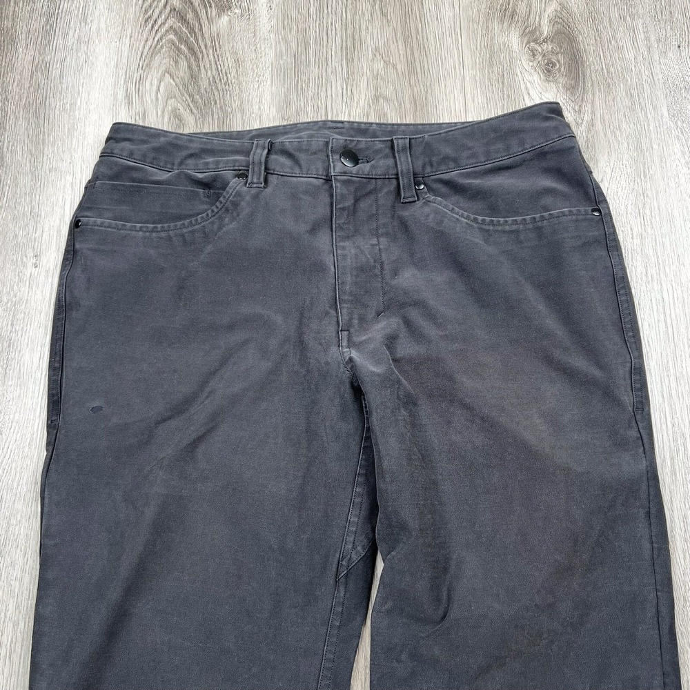 Lululemon ABC Pant Slim *Utilitech 33" Mens Size 31 Black - Picture 4 of 16